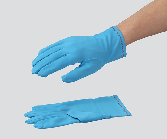 ウインセス カラーナイロン手袋 M サックス 1袋(10双入) 8010-1-C4-SP1-M 1袋(ご注文単位1袋)【直送品】