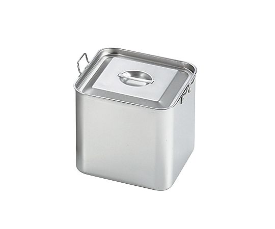 スギコ産業 スギコ 18-8 角型ベインマリーポット フタ・手付 13L SH-3010 1個（ご注文単位1個）【直送品】