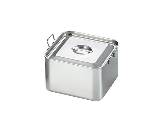 スギコ産業 スギコ 18-8 角型ベインマリーポット フタ・手付 9L SH-3020 1個（ご注文単位1個）【直送品】