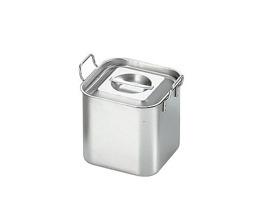 スギコ産業 スギコ 18-8 角型ベインマリーポット フタ・手付 3.5L SH-3050 1個（ご注文単位1個）【直送品】