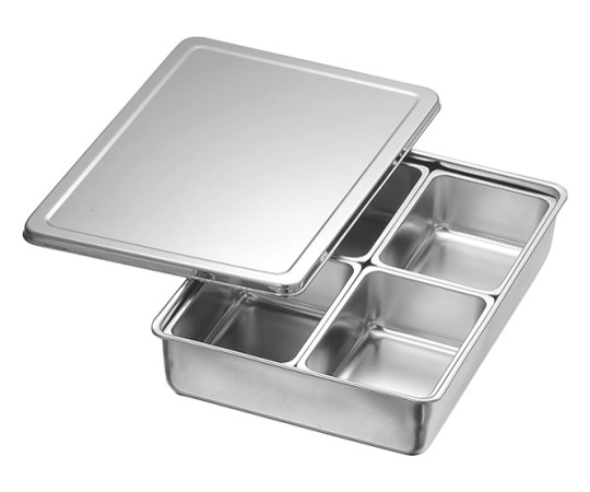 本間製作所 KO 18-8調味料入バット田型4ッ組  1個（ご注文単位1個）【直送品】