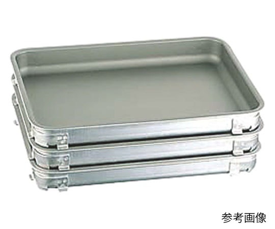 IKD（イケダ） アルミフッ素餃子&生鮮バット10枚取 (1枚入り)  1個（ご注文単位1個）【直送品】