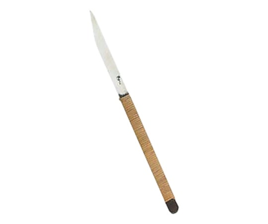 カンダ 料理細工小刀 籐巻 深曲刃 右用  1個（ご注文単位1個）【直送品】
