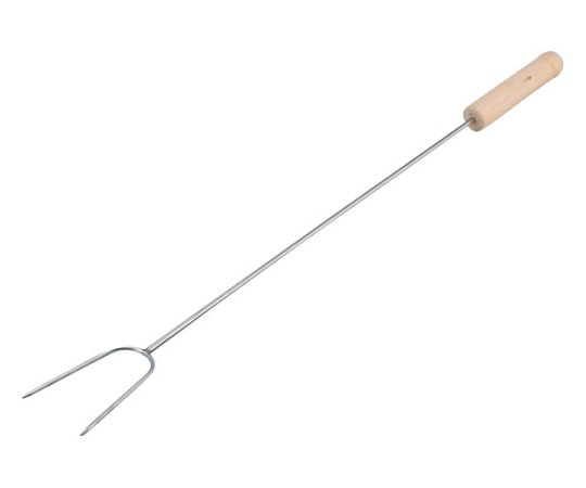 カンダ 木柄 肉さし 2本針  1本（ご注文単位1本）【直送品】