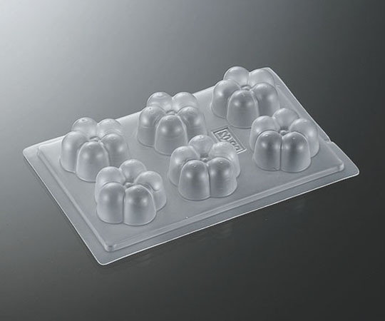 カンダ CSゼリー型6P 梅 PP-02 1個（ご注文単位1個）【直送品】