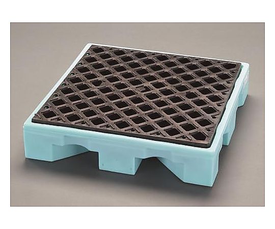 エスコ 657x657x146mm オイルデッキ(耐薬品用) EA929DJ-61 1個(ご注文単位1個)【直送品】