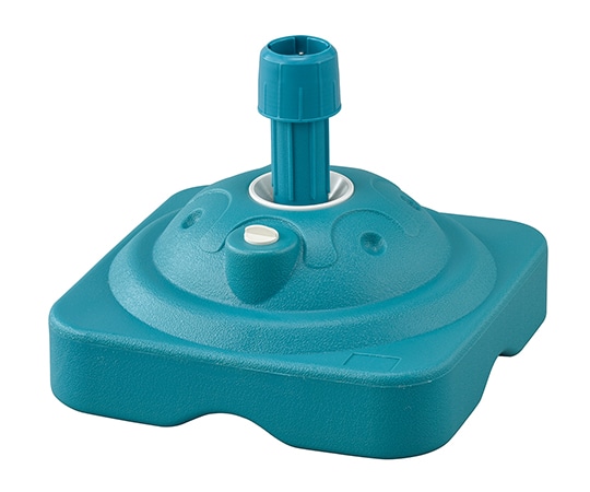 日本緑十字社 のぼり旗用スタンド(注水タイプ) スカイブルー ノボリ用ポール台TK-SB 満水時10kg ポリエチレン製 255124 1台（ご注文単位1台）【直送品】