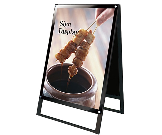 常磐精工 ブラックポスター用スタンド看板 B1両面 ブラック BPSSK-B1RB 1台(ご注文単位1台)【直送品】