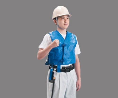 重松製作所 熱中症対策用個人冷却器クーレット/標準タイプ/VTカプラなし/腰バンドなし VT-7K2G-5 1本(ご注文単位1本)【直送品】