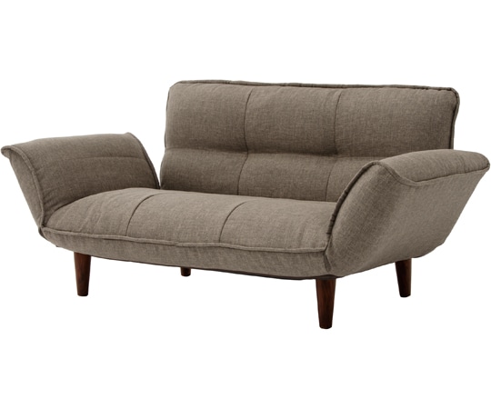 セルタン カウチソファKAN ダリアンブラウン 二人掛け A01p-561BR 1個（ご注文単位1個）【直送品】