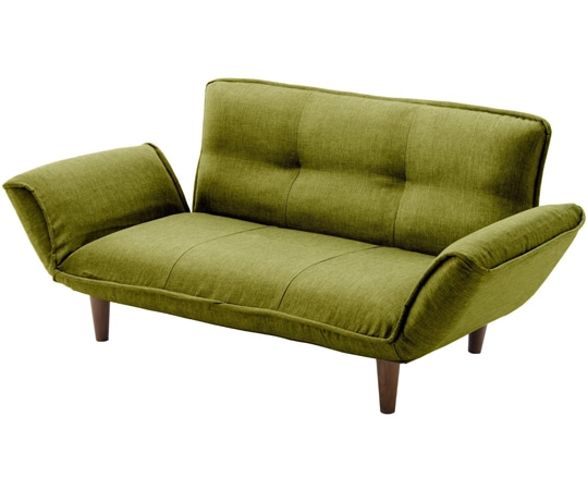 セルタン カウチソファKAN タスクグリーン 二人掛け A01p-583GRN 1個（ご注文単位1個）【直送品】