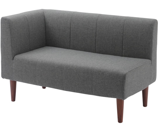 セルタン ダイニングソファ デニム調アッシュグレー 右コーナータイプ A1056p-RC-606GRY 1個（ご注文単位1個）【直送品】