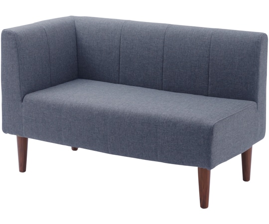 セルタン ダイニングソファ デニム調インディゴブルー 右コーナータイプ A1056p-RC-612DBL 1個（ご注文単位1個）【直送品】