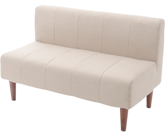 セルタン ダイニングソファ ダリアンベージュ 二人掛け A1056p-W-560BE 1個（ご注文単位1個）【直送品】