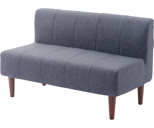 セルタン ダイニングソファ デニム調インディゴブルー 二人掛け A1056p-W-612DBL 1個（ご注文単位1個）【直送品】