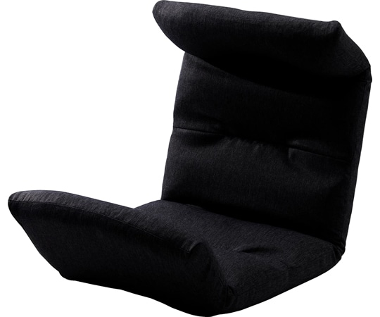 セルタン 座椅子 和楽の雲 ダリアンブラック 上タイプ A193R-564BK 1個（ご注文単位1個）【直送品】