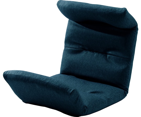 セルタン 座椅子 和楽の雲 タスクネイビー 上タイプ A193R-584NVY 1個（ご注文単位1個）【直送品】