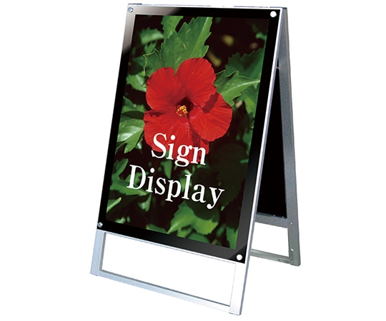 常磐精工 ポスター用スタンド看板 A1両面 ブラック PSSK-A1RB 1台（ご注文単位1台）【直送品】