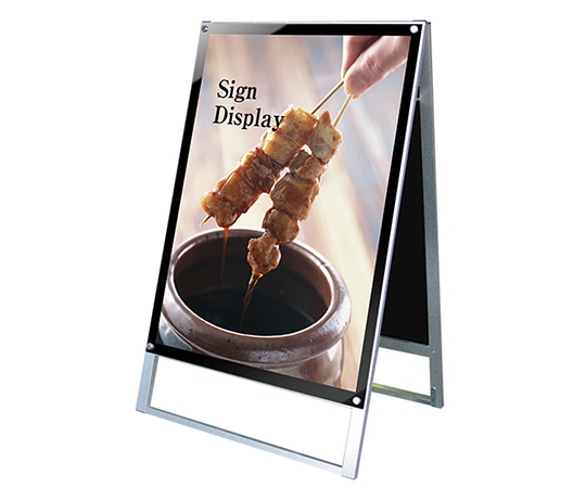 常磐精工 ポスター用スタンド看板 B1両面 ブラック PSSK-B1RB 1台（ご注文単位1台）【直送品】