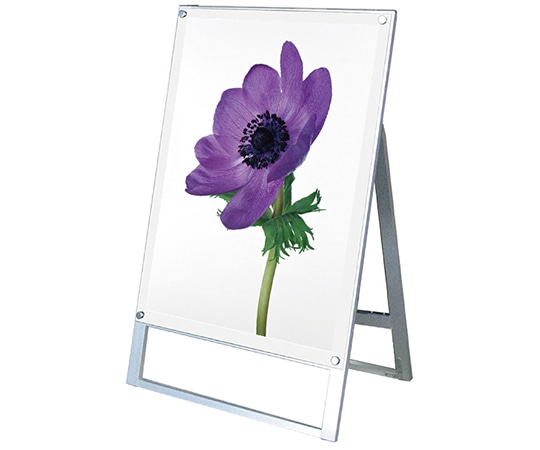 常磐精工 ポスター用スタンド看板マグネジ A1片面 ホワイト PSSKMN-A1KW 1台（ご注文単位1台）【直送品】