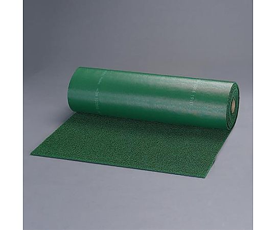 アズワン 0.9x6.0m/9.0mm 泥落しマット(ライトグリーン) EA997R-31 1巻(ご注文単位1巻)【直送品】