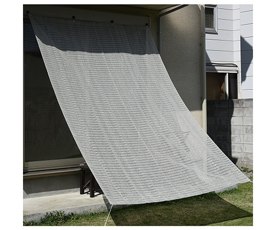 山善(YAMAZEN) 涼風シェード 2×3m グレー BRGS-2030(GY) 1枚(ご注文単位1枚)【直送品】