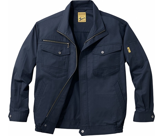 自重堂 空調服長袖ブルゾン シックブラック M 54000 1枚(ご注文単位1枚)【直送品】