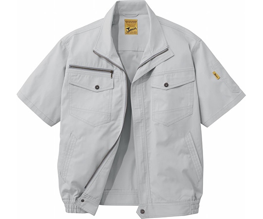 自重堂 空調服半袖ブルゾン シルバー LL 54010 1枚(ご注文単位1枚)【直送品】