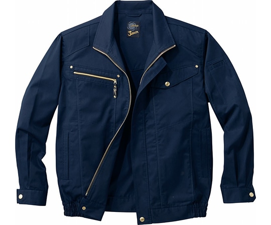 自重堂 空調服長袖ブルゾン ネービー S 54020 1枚(ご注文単位1枚)【直送品】
