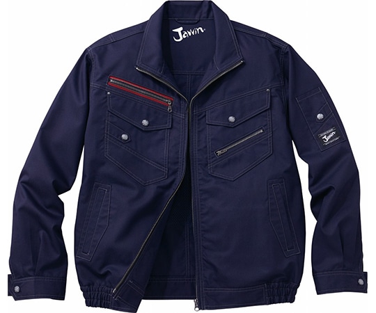 自重堂 空調服長袖ブルゾン ネービー LL 54030 1枚(ご注文単位1枚)【直送品】