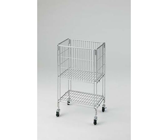 東亜鍛工 軽量ワイヤーワゴン 幅450奥行300 クローム KW3040 1台（ご注文単位1台）【直送品】