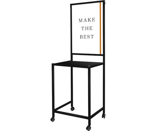 常磐精工 ブラックスマートサインテーブル B2 黒 BSMSGTB450x800-B2-B 1台（ご注文単位1台）【直送品】