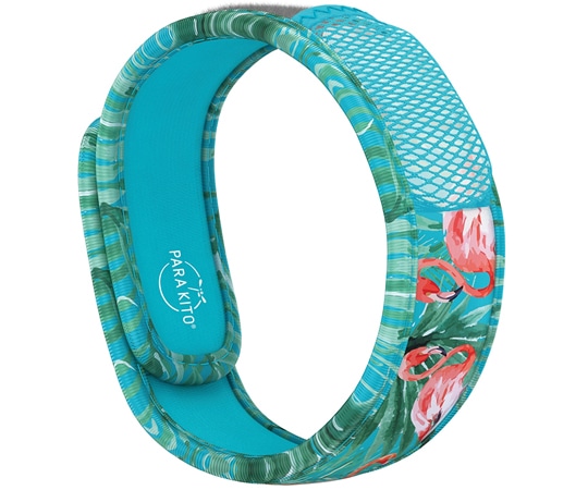 エコワン パラキート グラフィックバンド ブルーフラミンゴ 12セット入  1ケース（ご注文単位1ケース）【直送品】