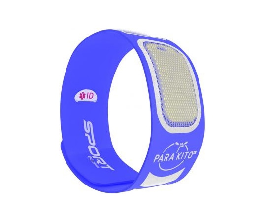 エコワン パラキート スポーツバンド ブルー 12セット入  1ケース（ご注文単位1ケース）【直送品】