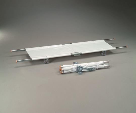 アズワン 担架 四つ折り・取手伸縮型 アルミ 6.9kg MT-14 1台（ご注文単位1台）【直送品】