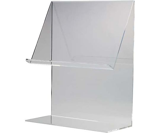 鈴木プラスチックス ブックディスプレイスタンド 雑誌見開きタイプ 00-01-12146 1台（ご注文単位1台）【直送品】