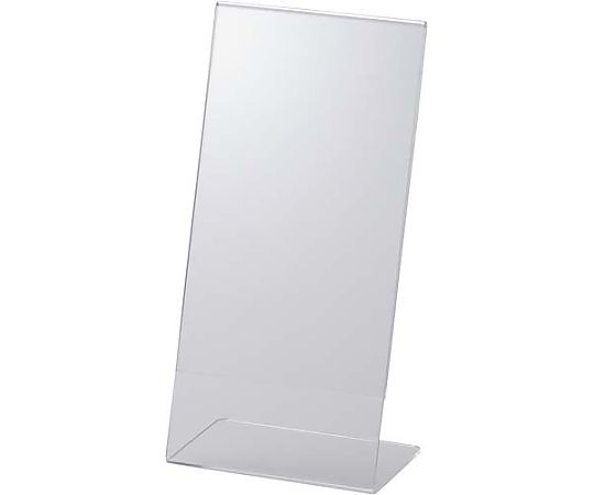 鈴木プラスチックス サインホルダー片面用L型 A4 三ツ折 00-01-12165 1個（ご注文単位1個）【直送品】