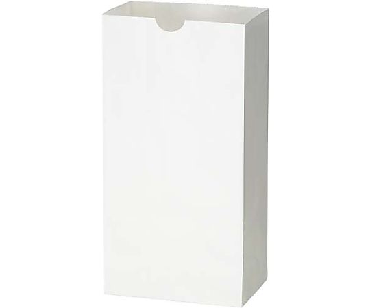 フロンティア 角底袋 白無地 12号 100枚 XZT00424 1パック（ご注文単位1パック）【直送品】