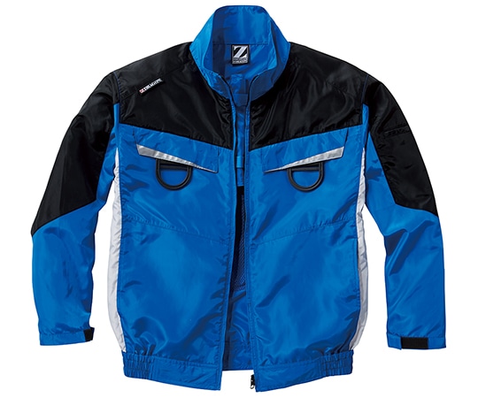 自重堂 空調服長袖ブルゾン ロイヤルブルー 5L 74140 1枚(ご注文単位1枚)【直送品】