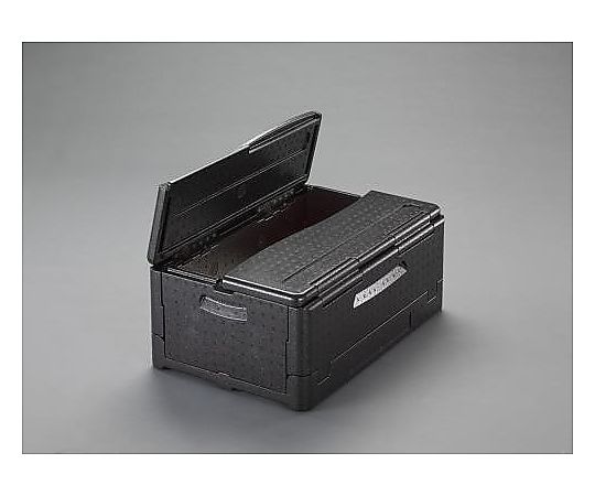 エスコ 600x400x253mm/38L 保温・保冷ボックス(折畳式) EA917AA-30 1個(ご注文単位1個)【直送品】