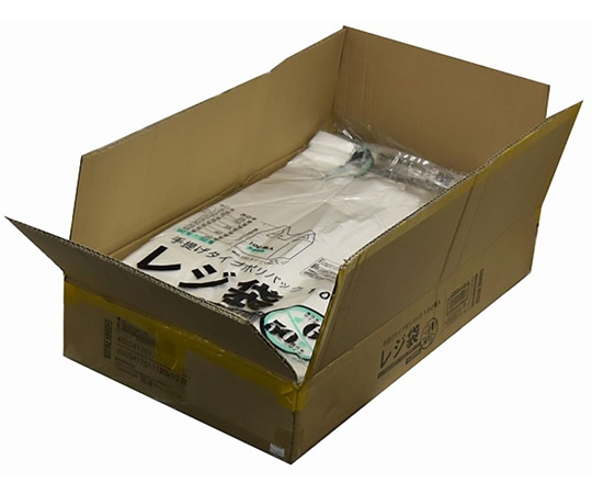 紺屋商事 ケース売:レジ袋半透明 東60西50号 350(500)×600(100枚×10冊) 00723260 1箱（ご注文単位1箱）【直送品】