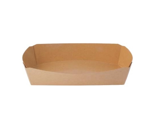 東罐興業 トレー クラフト(L) 860mL 600個入 CT124X220XH50-860 1ケース（ご注文単位1ケース）【直送品】