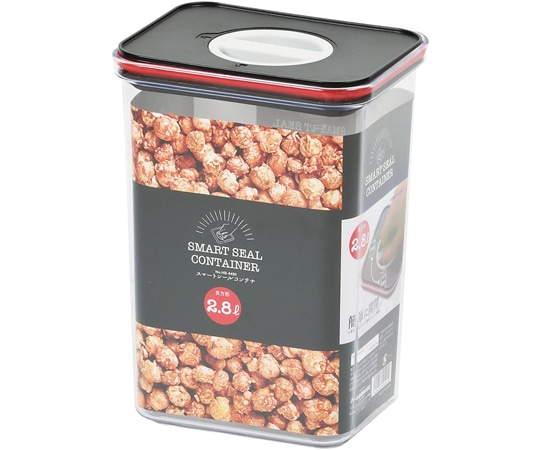 パール金属 スマートシール コンテナ長方形 2.8L HB4490 1個（ご注文単位1個）【直送品】