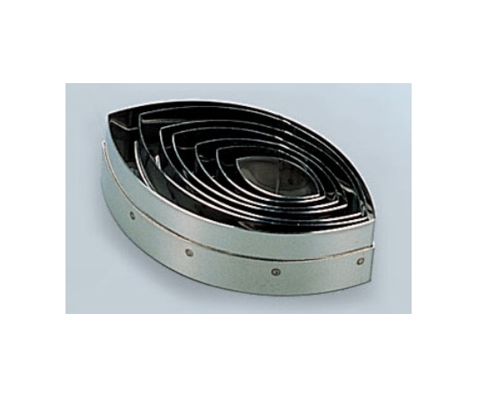 マトファー マトファー バトーフラット抜型(ステンレス)7ヶ入セット 1セット(7個入) 79550 1セット（ご注文単位1セット）【直送品】