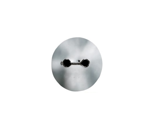 アズワン 口金 二本線 φ9×26mm 43 1個（ご注文単位1個）【直送品】