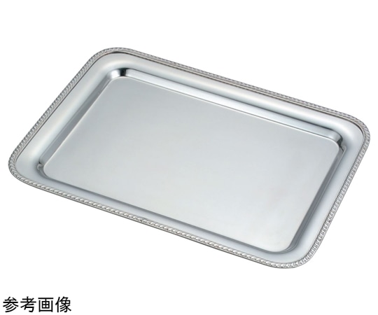 スギコ産業 スギコ 18-8菊渕角盆 30インチ SH-0230-G 1個（ご注文単位1個）【直送品】