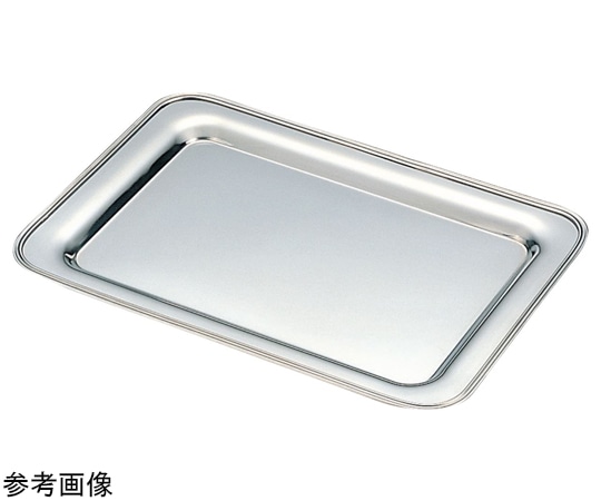 スギコ産業 スギコ 18-8 B渕角盆 22インチ SH-0222-B 1個（ご注文単位1個）【直送品】