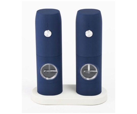 ウェルリッチ スタンド充電式ソルト&ペッパーミル SP-4161 1台(ご注文単位1台)【直送品】