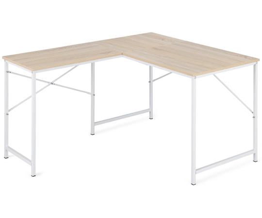 アイリスオーヤマ L型デスクライト ナチュラル/ホワイト LDK-1311 1台(ご注文単位1台)【直送品】