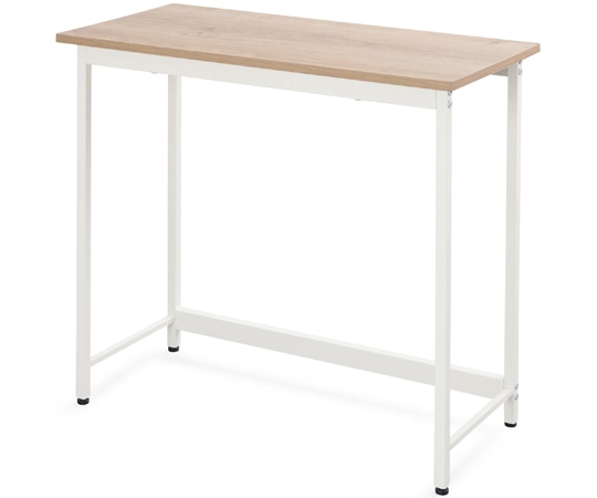 アイリスオーヤマ ベーシックデスク800×400 ライトナチュラル/ホワイト BDK-8040 1台(ご注文単位1台)【直送品】